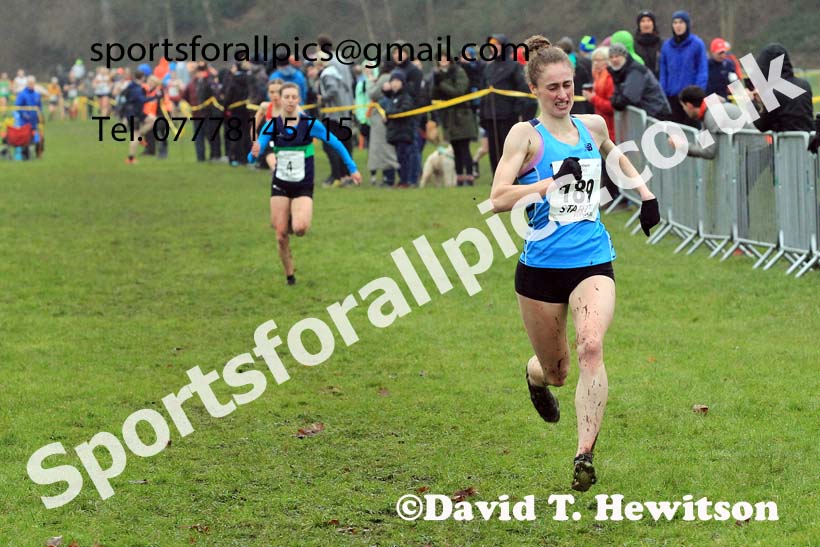 Senior Womens 2023 Northern Cross Country Champs., Witton Park, Blackburn. Photo: David T. Hewitson/Sports for All Pics